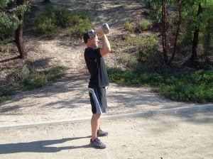 Thruster overhead press